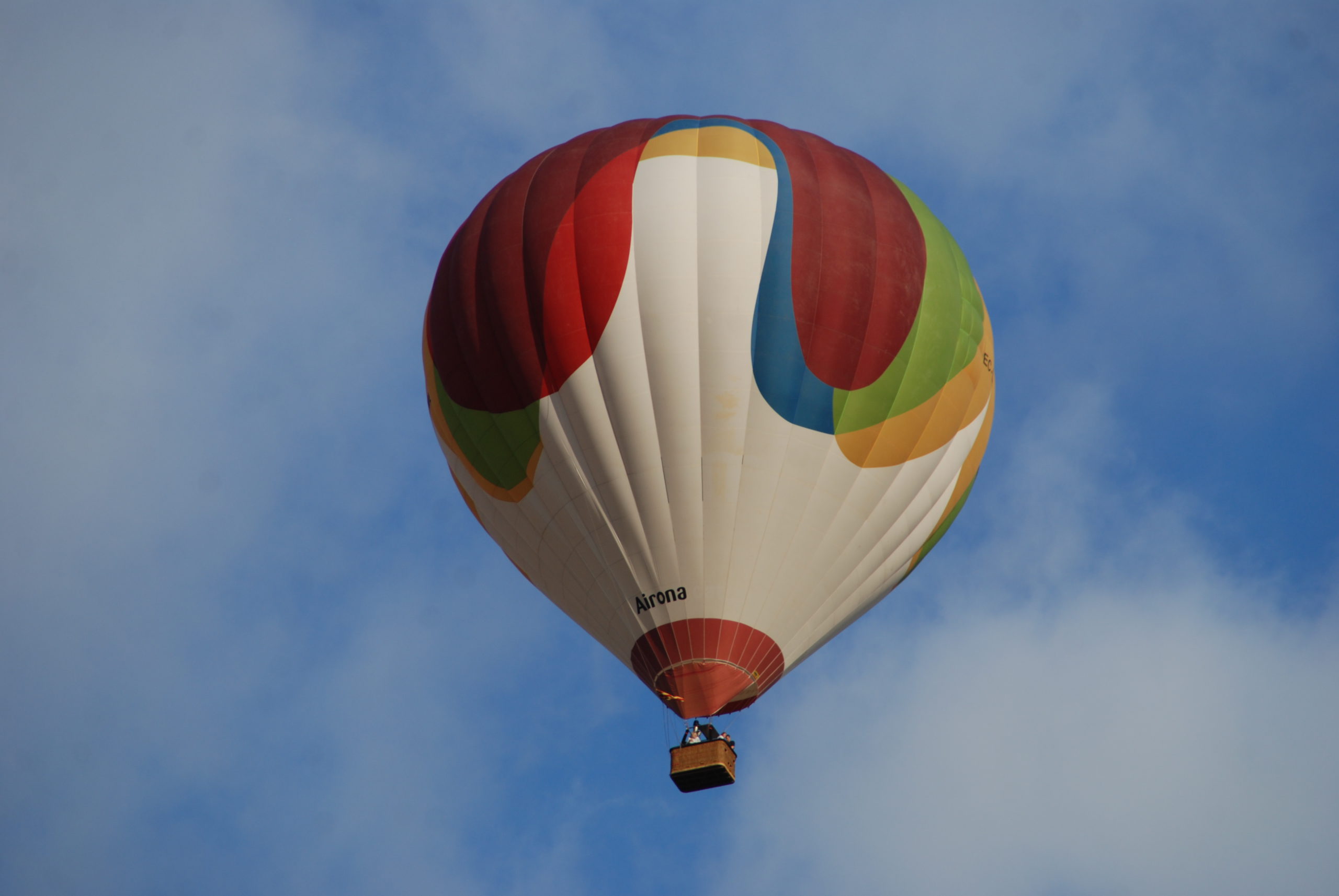 Volant en globus Airona pel cel del Empordà
